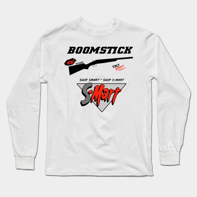 Boomstick Long Sleeve T-Shirt by Bertoni_Lee